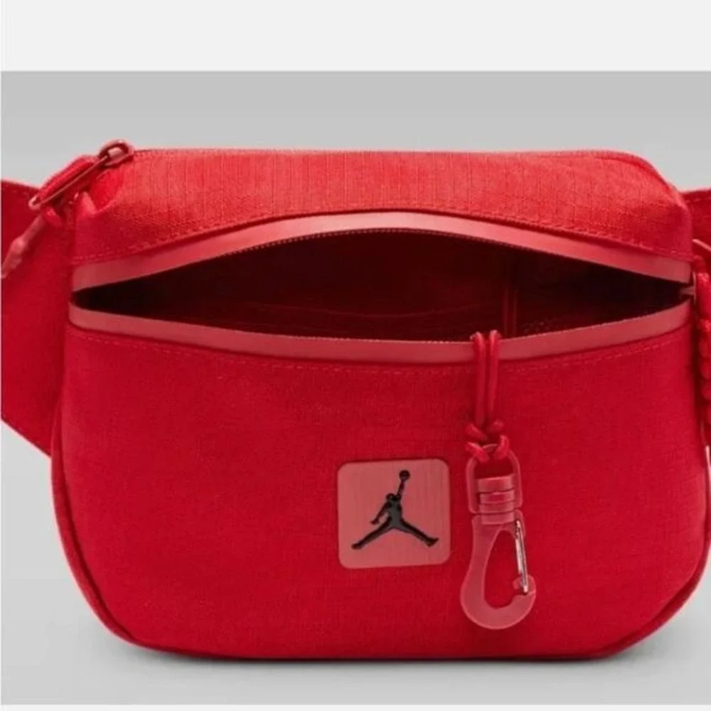 Jordan Cordura Franchise Crossbody Belt Bag-‎ Red